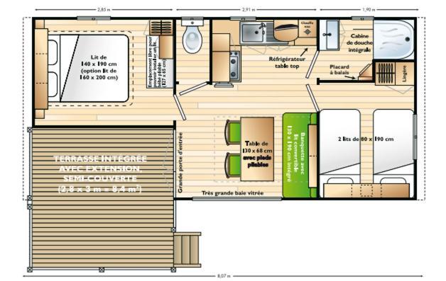 Mobil Home 5Pers Proche Europa Park Dans Camping 3Etoiles Boofzheim Exteriér fotografie